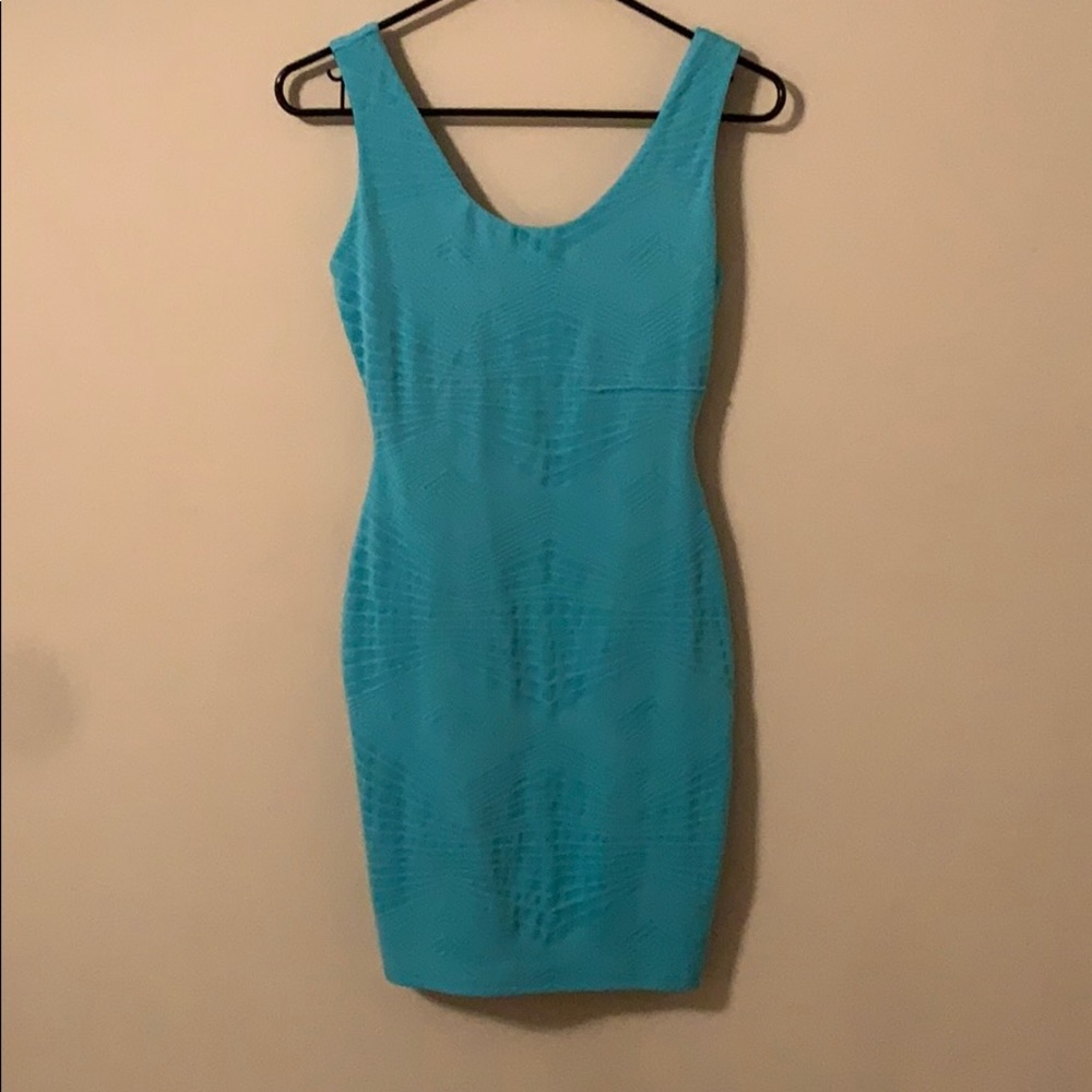 Blue dress